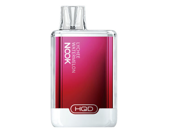 Hqd Nook Lychee Watermelon Litschi Wassermelone Einweg E-Shisha 18mg 600 Züge