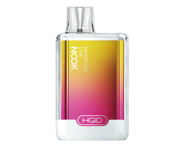 Hqd Nook Maracuja Lime Limette Maracuja Einweg E-Shisha 18mg 600 Züge