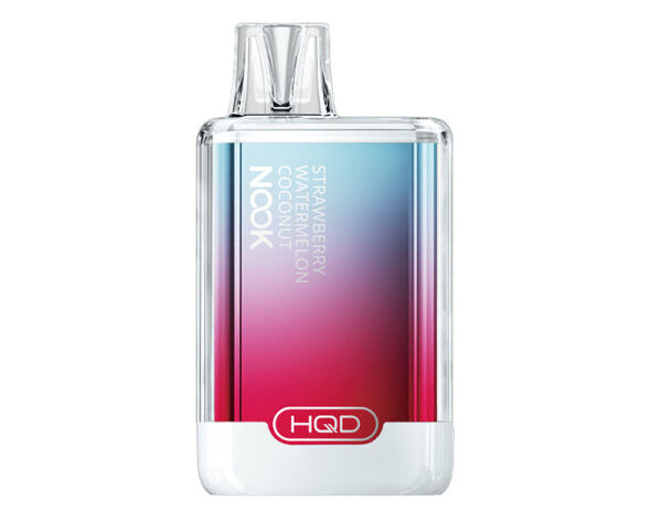 Hqd Nook Strawberry Watermelon Coconut Erdbeere Kokosnuss Wassermelone Einweg E-Shisha 18mg 600 Züge